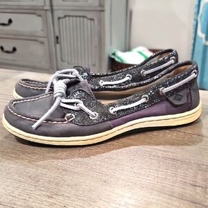 Sperry Top- Top sider Women's Gray Boat Shoes size 6